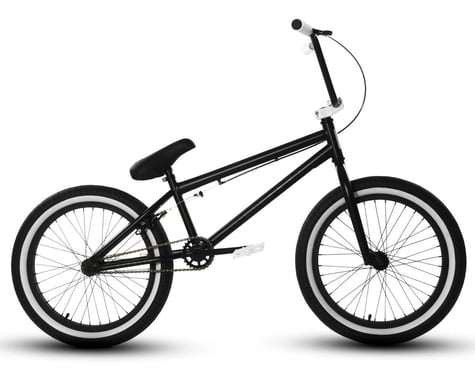 Elite BMX Stealth Bike (20.5" Toptube) (Black/White)